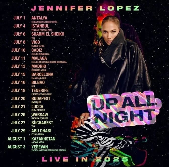Дженнифер Лопез «Up All Night»